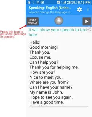 Languages pronunciation android App screenshot 7